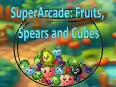 Gioco SuperArcade: Frutta, Lance e Cubi in linea