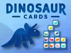 Gioco Carte dei Dinosauri in linea
