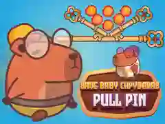 Gioco Salva i cuccioli di capibara Pull Pin in linea Gioco Salva i cuccioli di capibara Pull Pin in linea