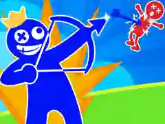 Gioco Puzzle di Spie Stickman Rosso e Blu 2 in linea
