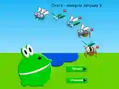 Gioco Caccia - Nutri la Rana 3 in linea