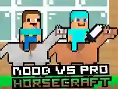 Gioco Noob contro Pro HorseCraft in linea Gioco Noob contro Pro HorseCraft in linea