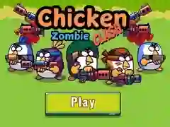 Gioco Scontro di Zombie di Pollo in linea
