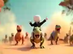 Gioco Stickman: Arena dei Dinosauri in linea