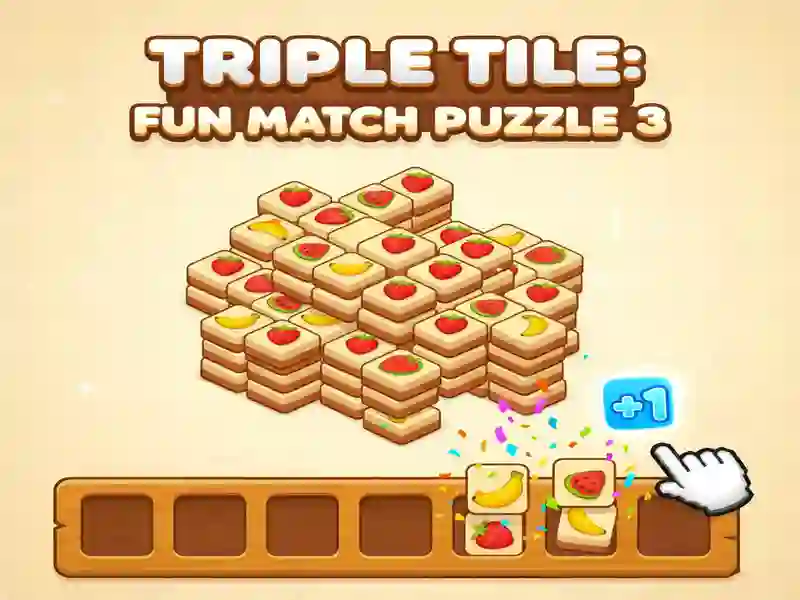 Gioco Tessera tripla: divertente puzzle di abbinamento 3 in linea