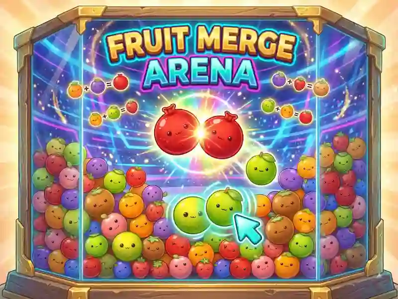 Gioco Fruit Merge Arena in linea