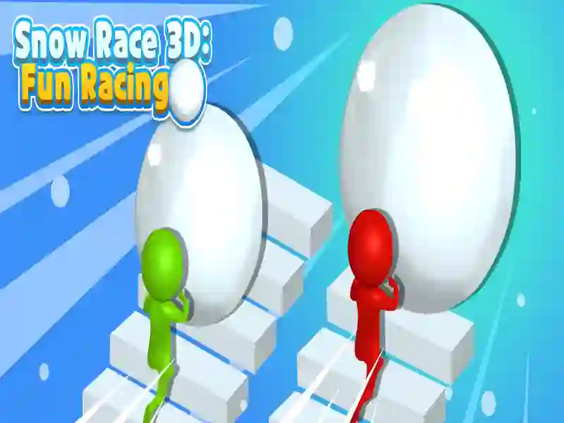 Gioco Snow Race 3D Fun Racing in linea