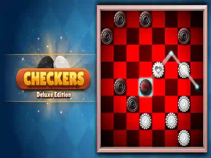 Gioco Edizione Deluxe Checkers in linea