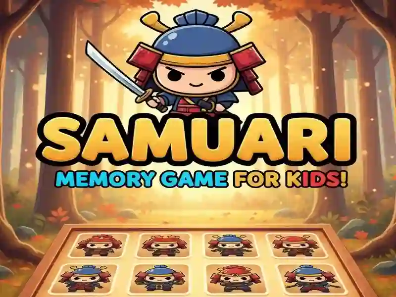 Gioco Gioco di memoria Samurai per bambini in linea
