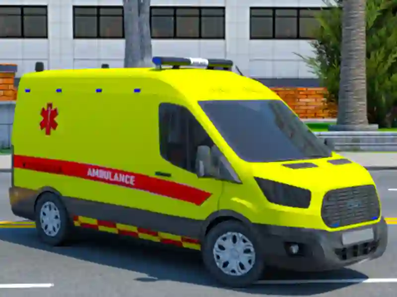 Gioco Gioco dell'ambulanza di emergenza in linea