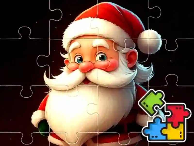 Gioco Puzzle Di Natale Con Babbo Natale in linea