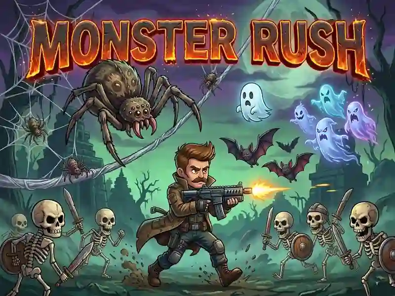 Gioco Monster Man Rush in linea
