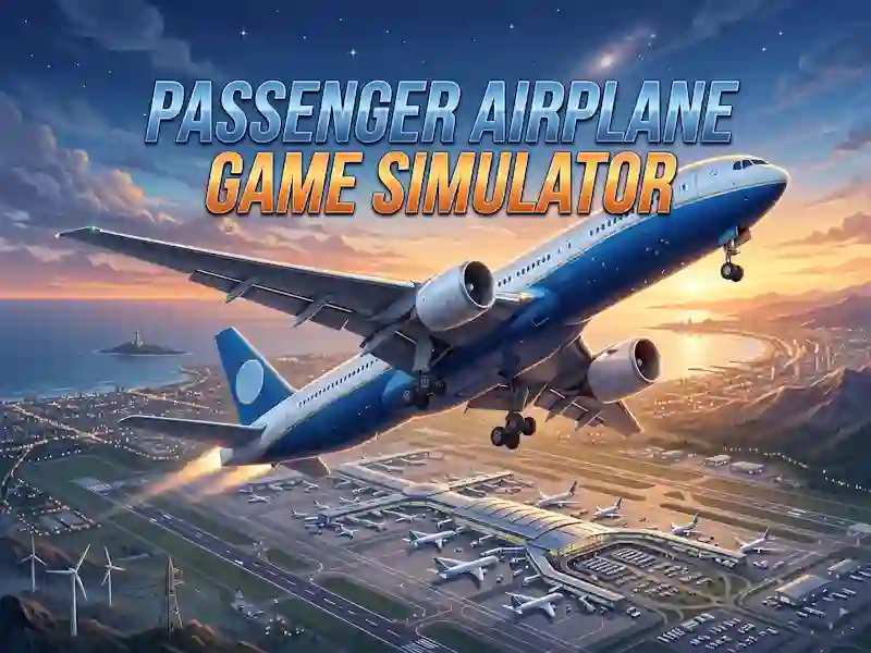 Gioco Passenger Airplane Game Simulator in linea