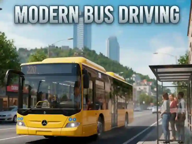 Gioco Guida moderna degli autobus in linea