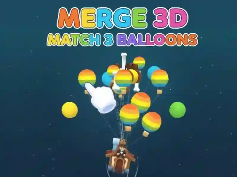 Gioco Unisci palloncini 3D Match 3 in linea