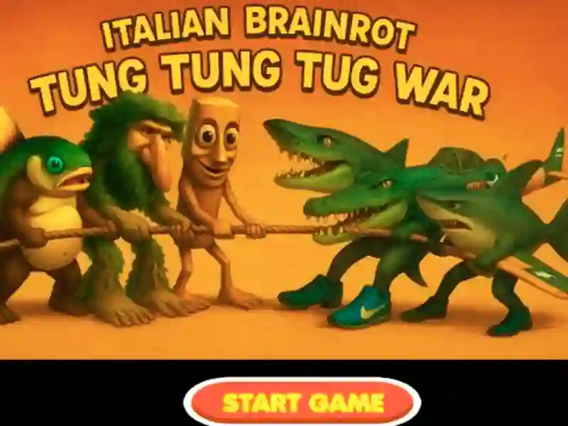 Gioco Guerra di rimorchiatore italiano di Tung Tung Tung in linea