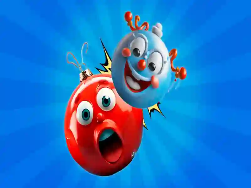 Gioco Unisci i giocattoli di Capodanno delle palle in 3D! in linea