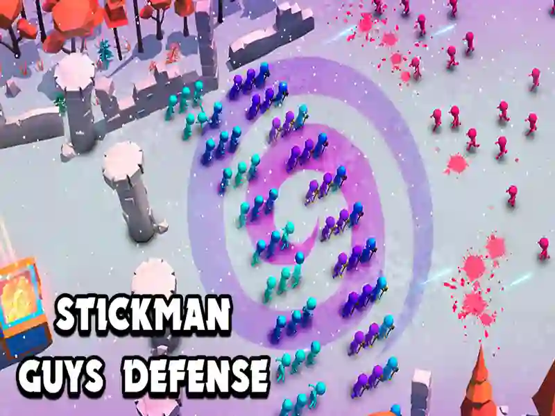 Gioco Stickman Guys Defense in linea Gioco Stickman Guys Defense in linea