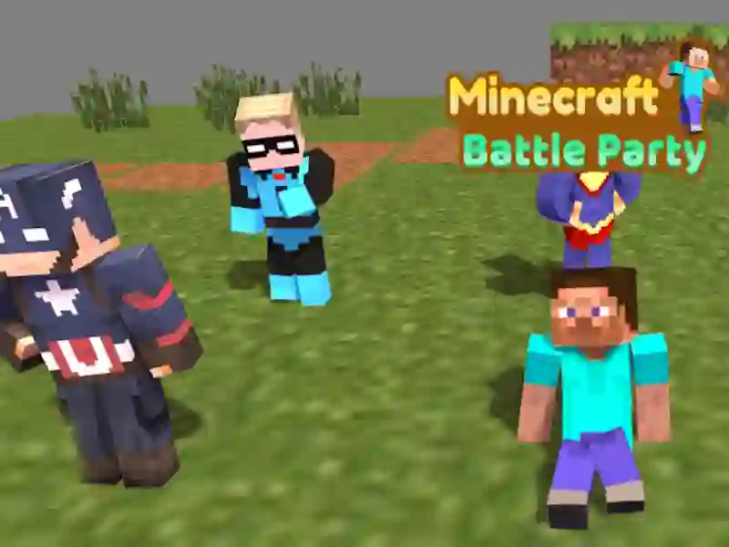 Gioco Minecraft Battle Party in linea
