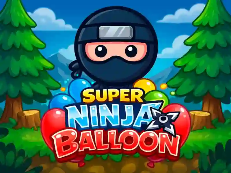 Gioco Super Ninja Balloon in linea