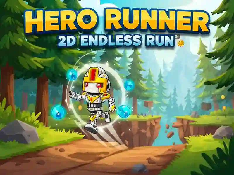 Gioco Corsa infinita di Hero Runner 2D in linea
