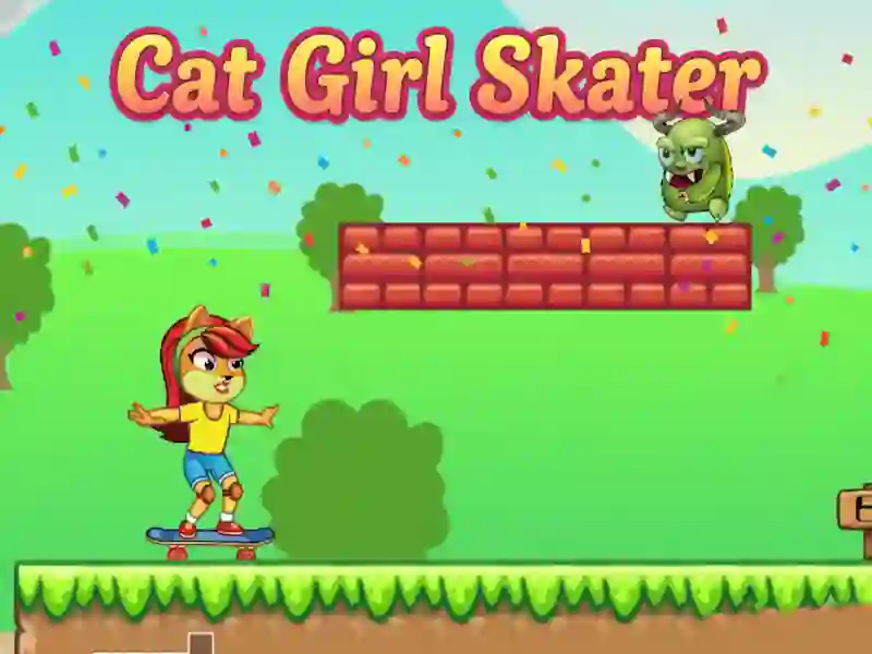 Gioco Pattinatrice Cat Girl in linea
