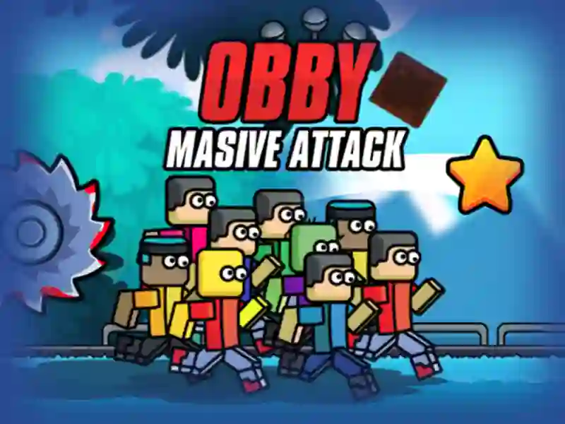 Gioco Obby enorme attacco in linea Gioco Obby enorme attacco in linea