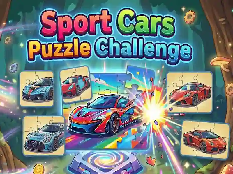 Gioco Sfida puzzle di auto sportive in linea