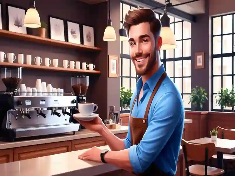 Gioco Simulatore commerciale proprietario del caffè in linea