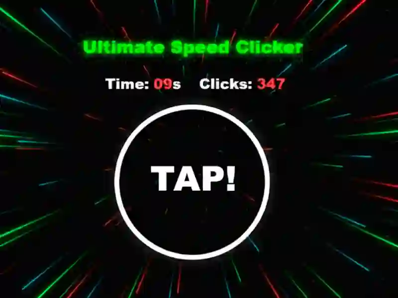 Gioco Clicker ad alta velocità in linea