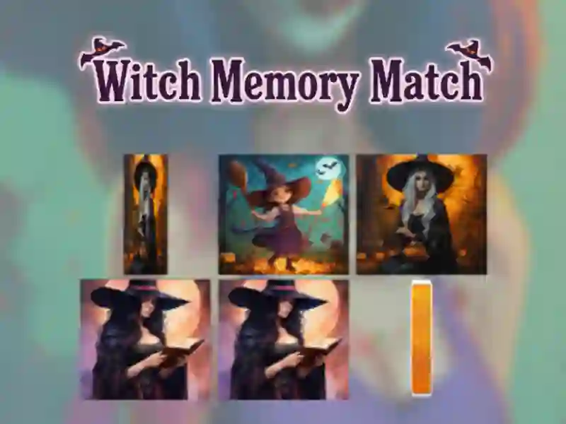 Gioco Witch Memory Match in linea