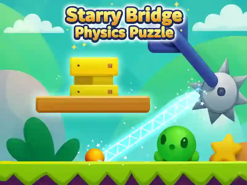 Gioco Puzzle di fisica del ponte stellato in linea