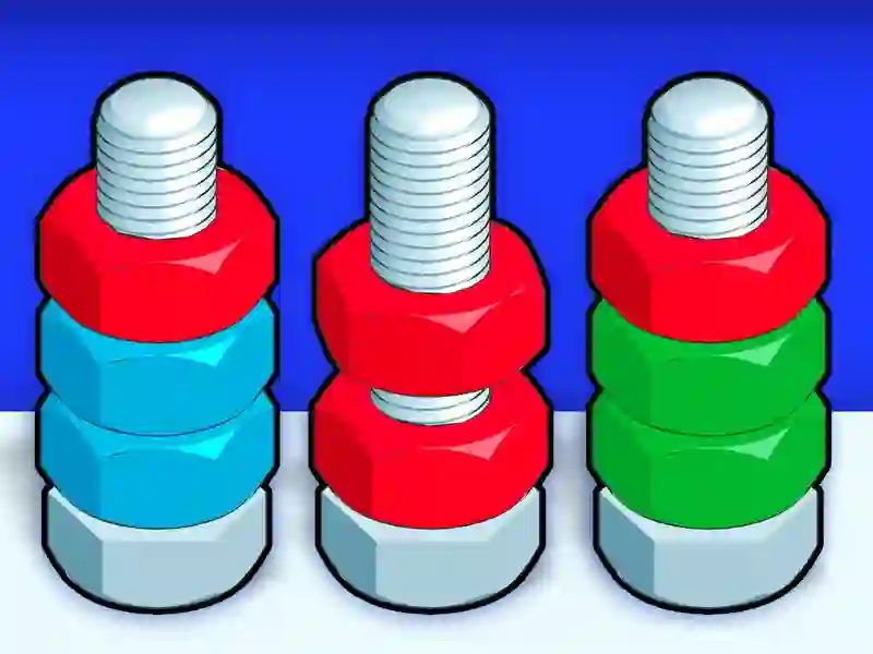 Gioco Ordina da noci e bulloni in linea Gioco Ordina da noci e bulloni in linea
