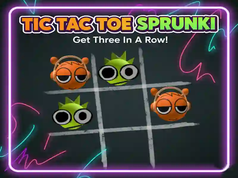 Gioco Tic Tac Toe Sprunki in linea