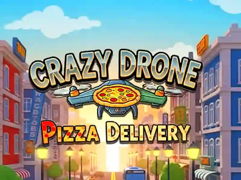 Gioco Consegna pizza pazzesca con drone in linea
