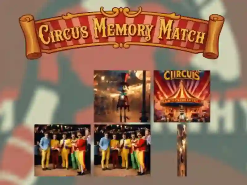 Gioco Partita di memoria del circo in linea