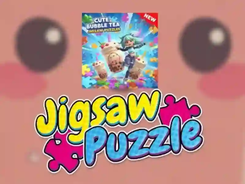 Gioco Simpatici puzzle da tè a bolle in linea