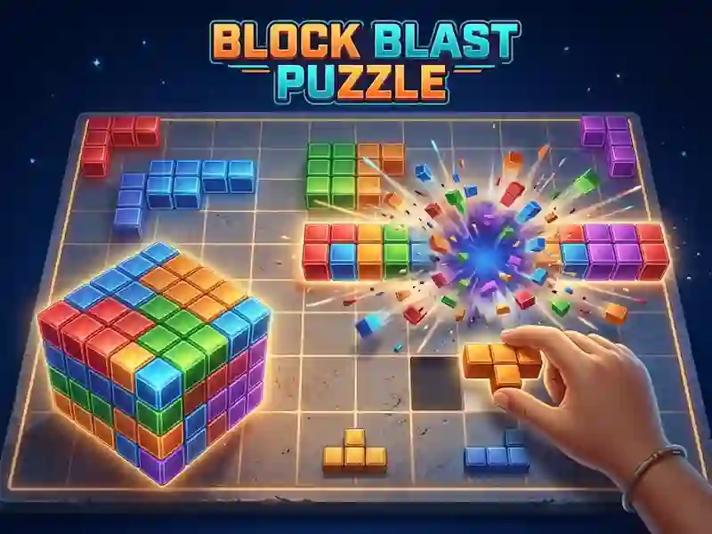 Gioco Puzzle esplosivo a blocchi in linea