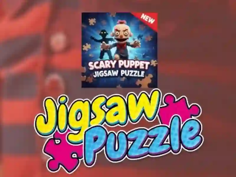 Gioco Puzzle puzzle di burattini spaventosi in linea