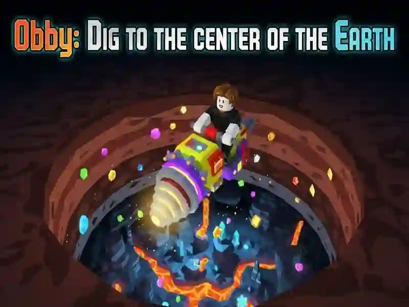 Gioco Obby: Scava fino al centro della Terra in linea