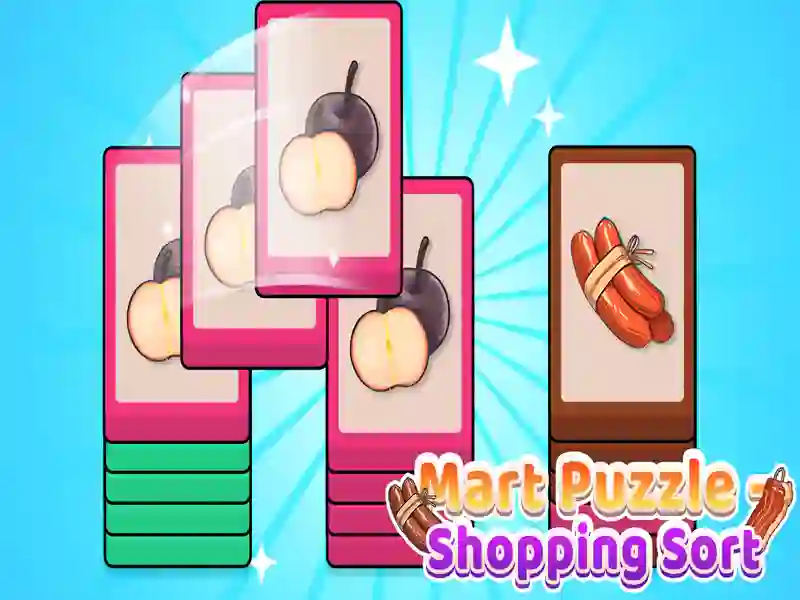 Gioco Ordine dello shopping del puzzle mart in linea