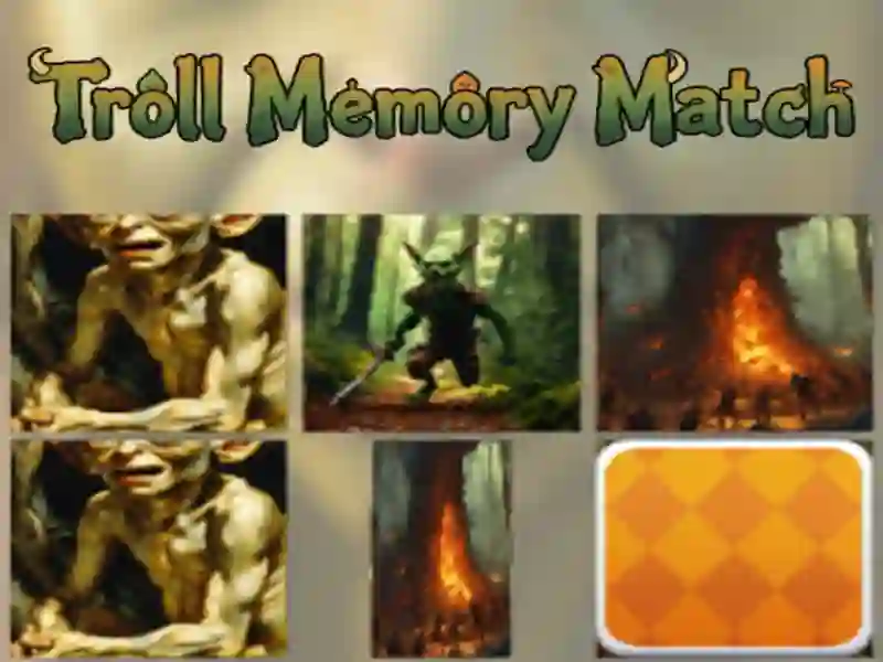Gioco Troll Memory Match in linea