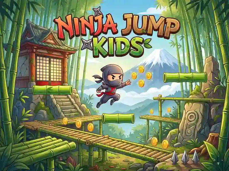 Gioco Ninja Jump Kids in linea