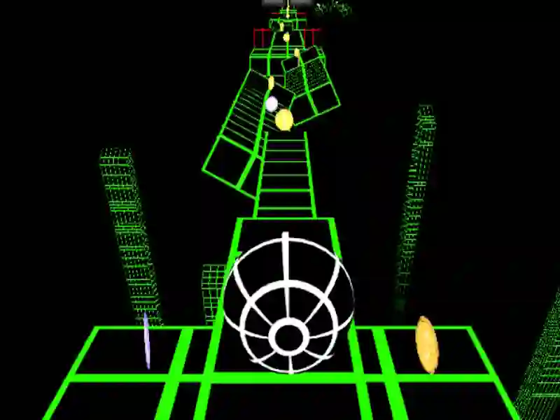 Gioco Pendenza della palla neon in linea