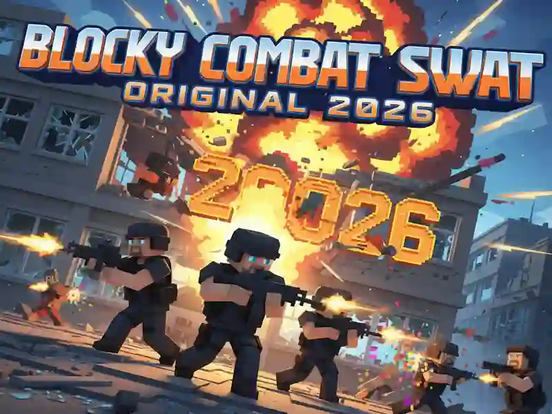 Gioco Blocky Combat Swat originale 2026 in linea