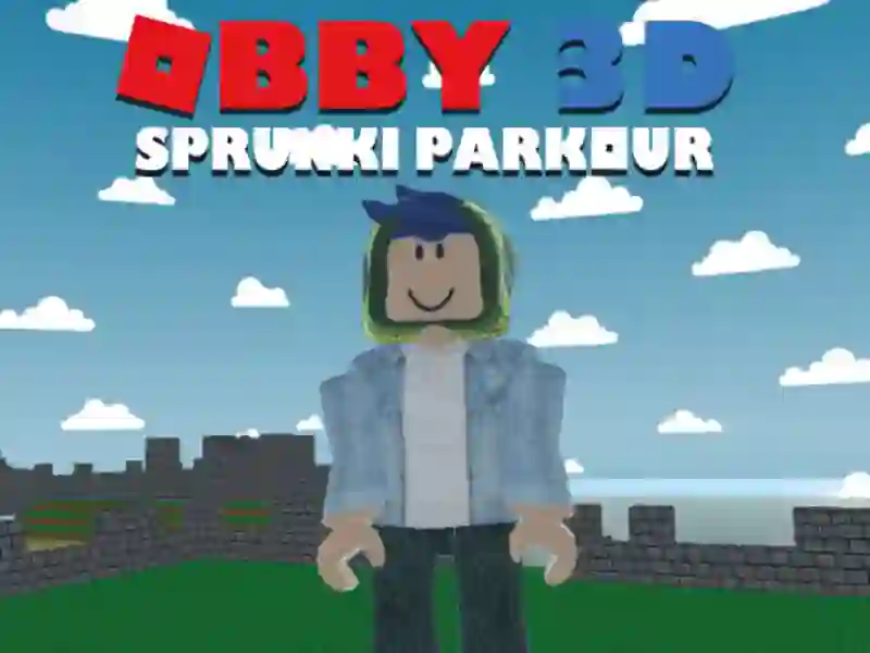 Gioco Obby 3d Spriki Parkour in linea