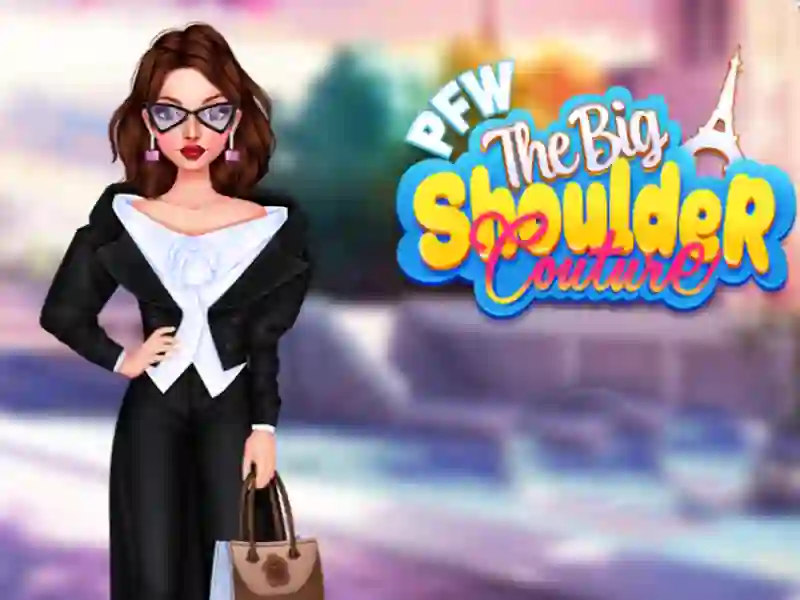 Gioco Pfw la grande couture della spalla in linea