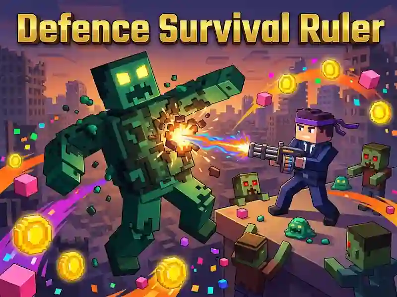 Gioco Defence Survival Ruler in linea
