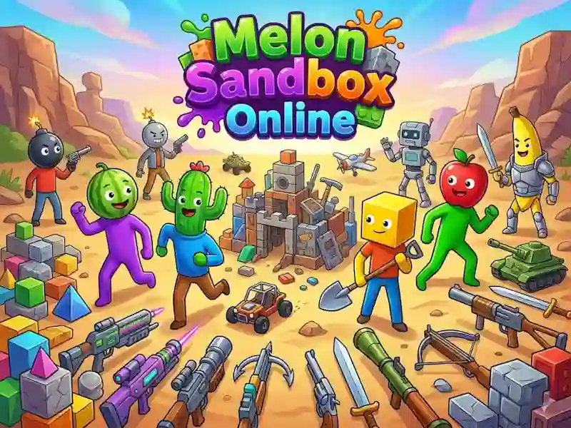 Gioco Melon Sandbox Online in linea