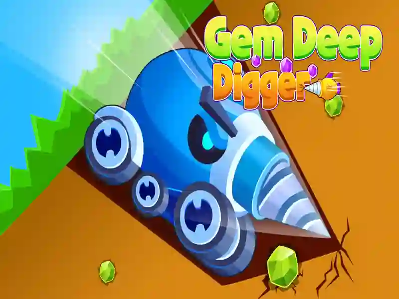 Gioco GEM Digger Deep in linea